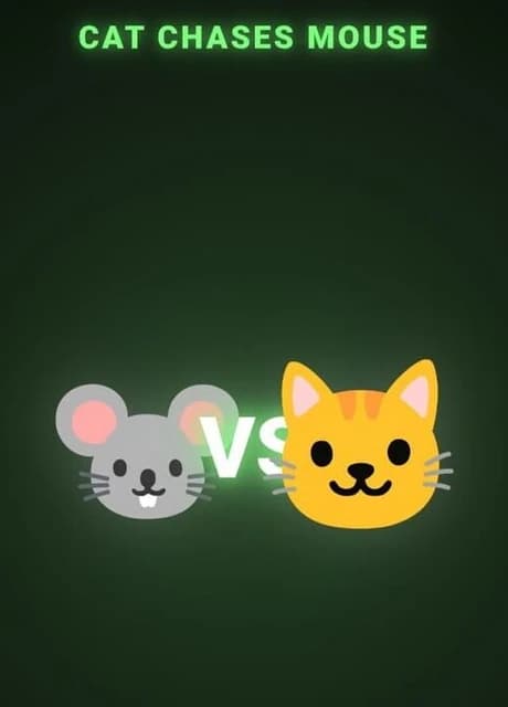 Cat Chases Mouse