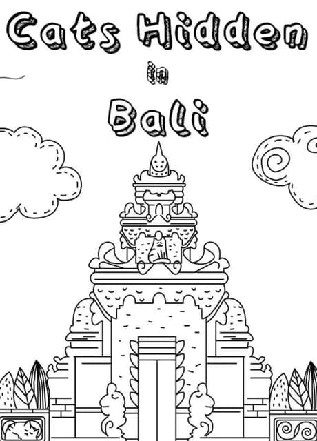 Cats Hidden in Bali