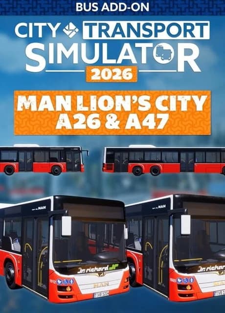 City Transport Simulator 2026: Bus DLC - MAN New Lion's City