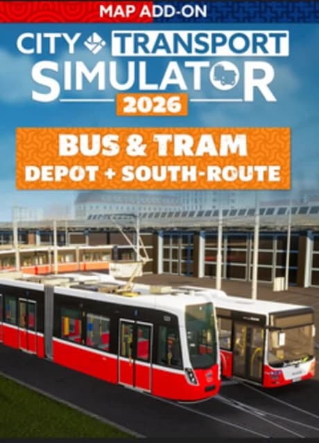 City Transport Simulator 2026: Map DLC - Tram Depot + Southern-Route