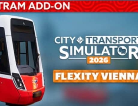 City Transport Simulator 2026: Tram DLC - Flexity Vienna