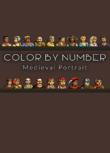 Color by Number: Medieval Portrait