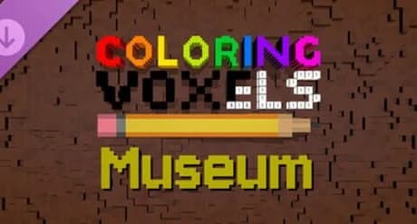 Coloring Voxels: Museum Pack