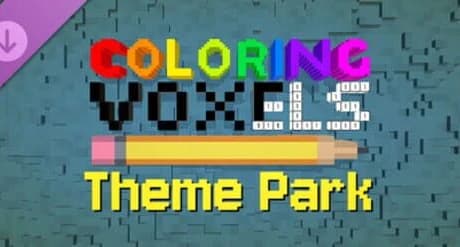 Coloring Voxels: Theme Park Pack