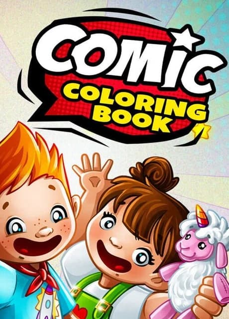 Comic Coloring Book