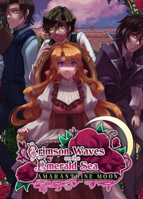 Crimson Waves on the Emerald Sea: Amaranthine Moon