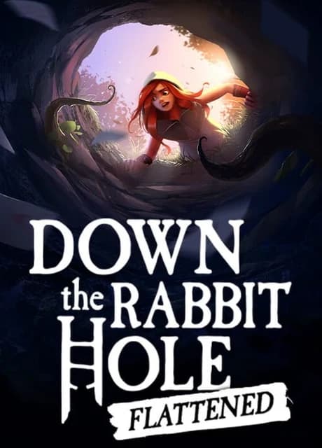 Down the Rabbit Hole Flattened