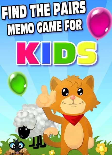 Find the Pairs Memo Game for Kids