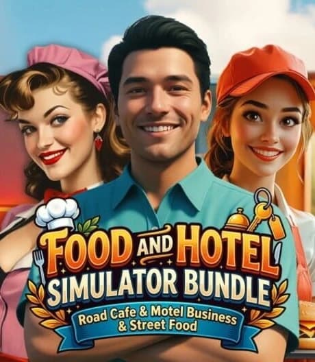 Food And Hotel Simulator Bundle: Road Cafe & Motel Business & Street Food