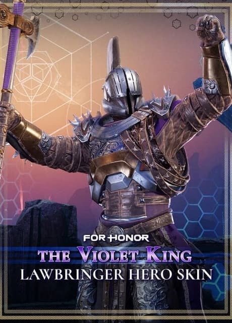 For Honor: The Violet King - Lawbringer Hero Skin
