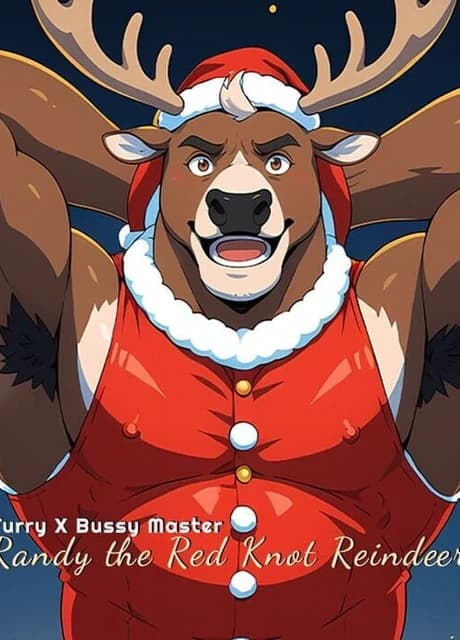 Furry X Bussy Master: Randy the Red Knot Reindeer