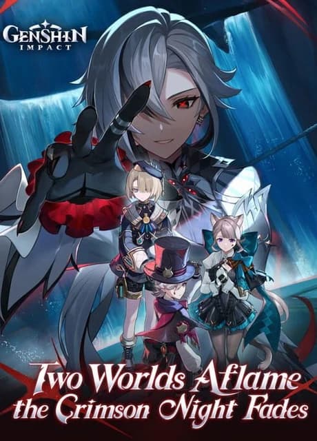 Genshin Impact: Two Worlds Aflame, the Crimson Night Fades