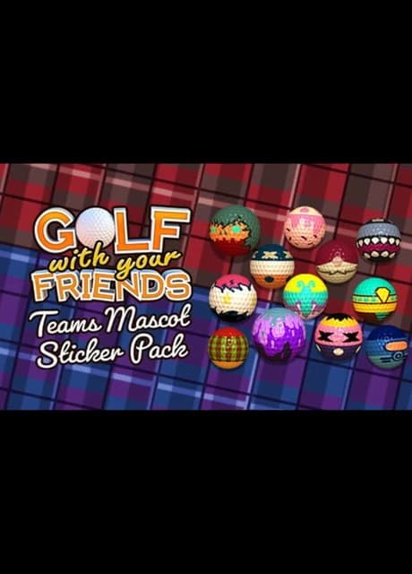 Golf With Your Friends: Teams Mascot Sticker Pack