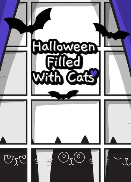 Halloween Filled With Cats