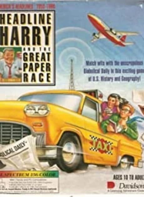 Headline Harry and The Great Paper Race