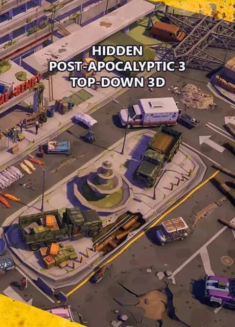 Hidden Post-Apocalyptic 3 Top-Down 3D