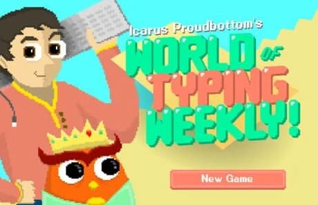Icarus Proudbottom's World of Typing Weekly!
