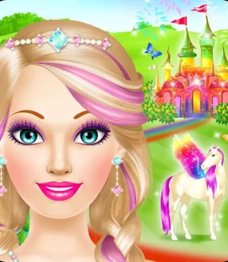 Magic Princess - Girls Makeup & Dressup Salon Game