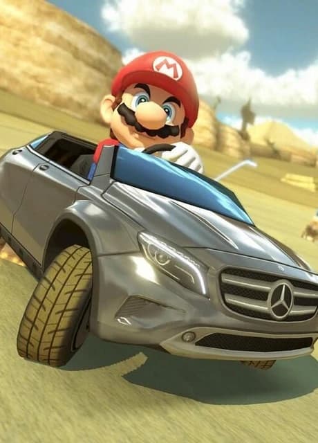 Mario Kart 8: Mercedez-Benz X Mario Kart 8