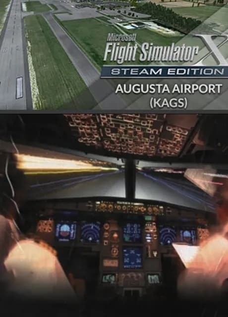 Microsoft Flight Simulator X: Steam Edition - Augusta Airport (KAGS)