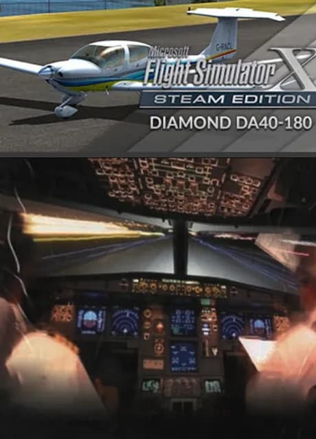 Microsoft Flight Simulator X: Steam Edition - Diamond DA40-180