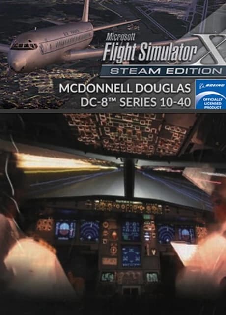 Microsoft Flight Simulator X: Steam Edition - McDonnell Douglas DC-8 Series 10 - 40