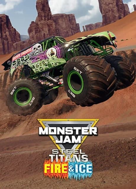 Monster Jam Steel Titans: Fire & Ice Truck Bundle