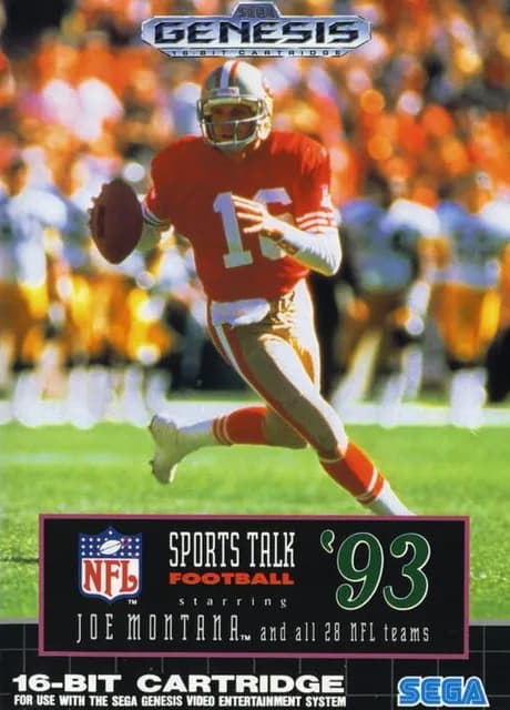 NFL Sports Talk Football '93 Starring Joe Montana