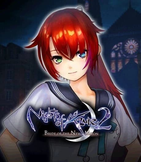 Nights of Azure 2: Bonus Costume - Blue High School Uniform