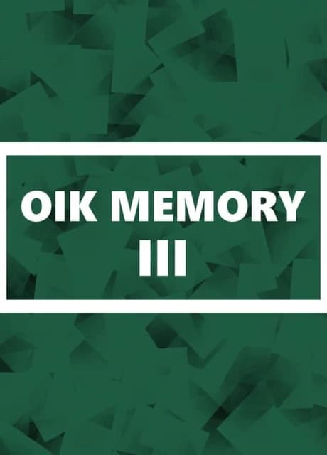 Oik Memory 3