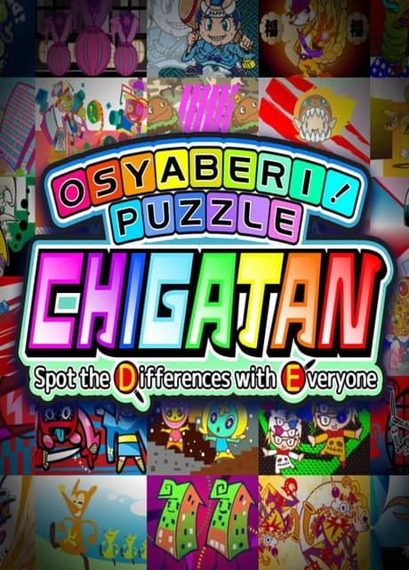 Osyaberi! Puzzle Chigatan: Spot the Differences with Everyone