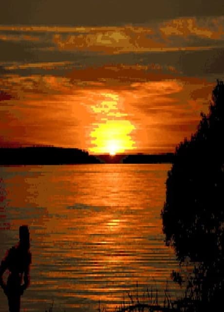 Plutonian Sunrise