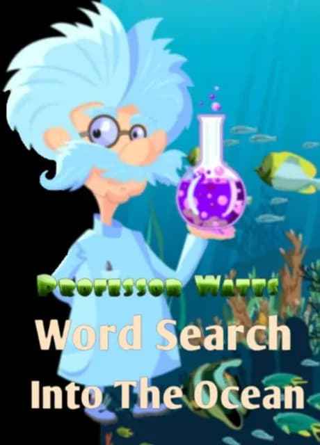 Professor Watts Word Search: Into the Ocean