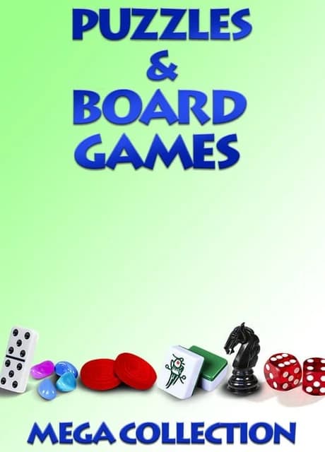 Puzzles & Board Games Mega Collection