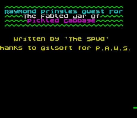 Raymond Pringle's Quest for the Fabled Jar of Pickled Cabbage
