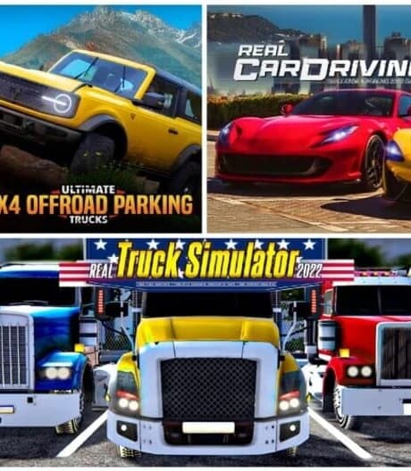 Real Truck Simulator USA & Ultimate 4x4 Offroad & Real Car Driving Simulator Bundle