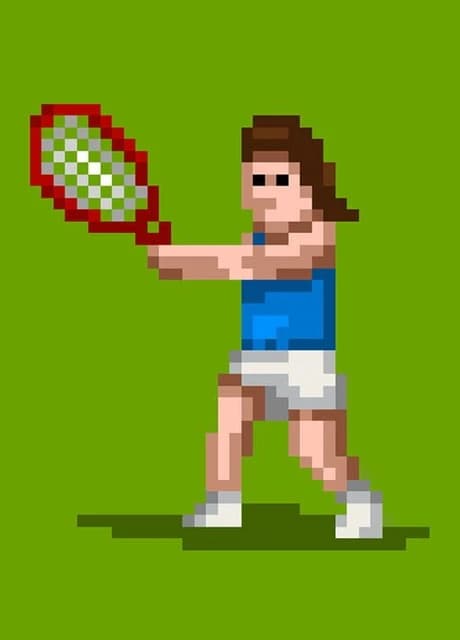 Retro Slam Tennis