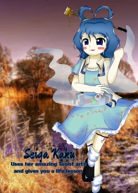 Seiga Kaku Uses Her Amazing Taoist Arts and Gives You a Life Lesson