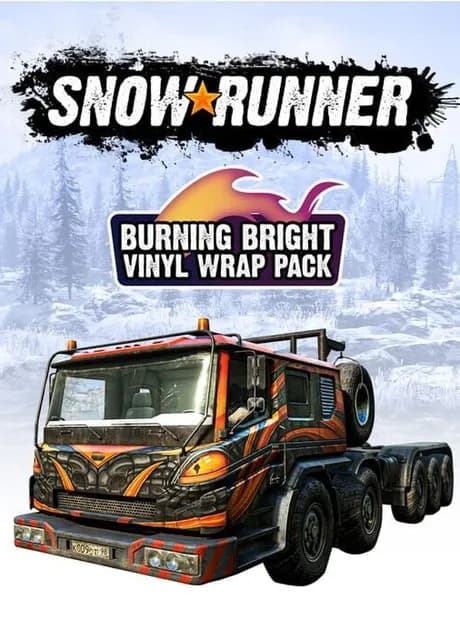 SnowRunner: Burning Bright Vinyl Wrap Pack