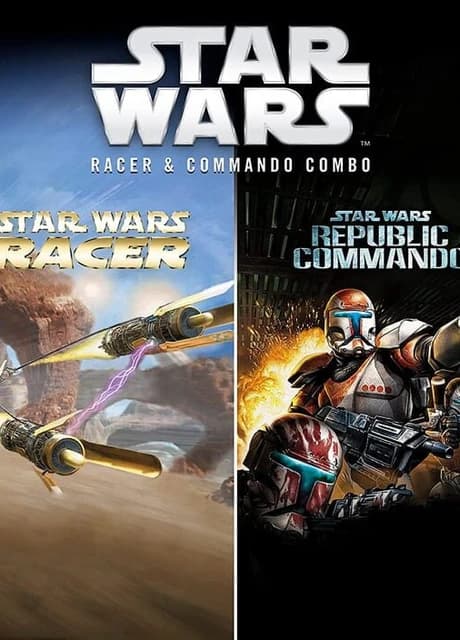 Star Wars Racer and Commando Combo