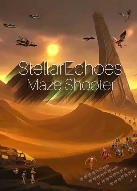 Stellar Echoes: Maze Shooter