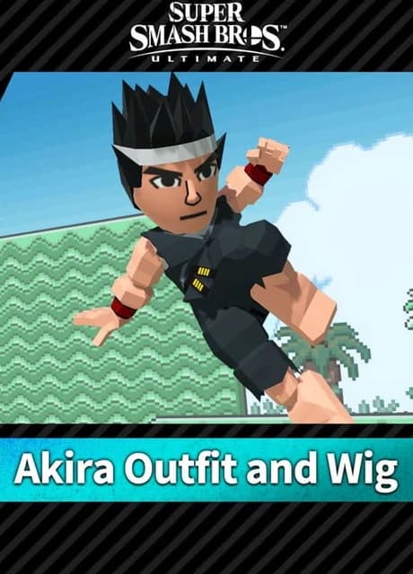 Super Smash Bros Ultimate: Akira Outfit and Wig