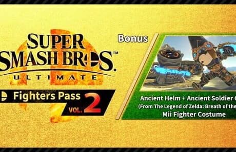 Super Smash Bros. Ultimate: Fighters Pass Bonus Mii Fighter Costume (Ancient Soldier)