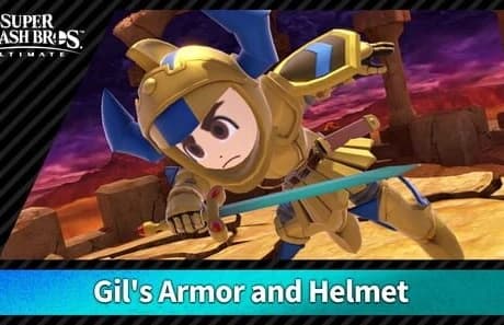 Super Smash Bros. Ultimate: Gil's Armor and Helmet