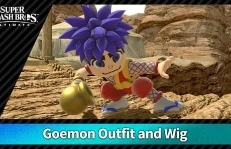 Super Smash Bros. Ultimate: Goemon Outfit and Wig