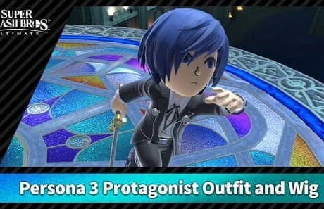 Super Smash Bros. Ultimate: Persona 3 Protagonist Outfit and Wig