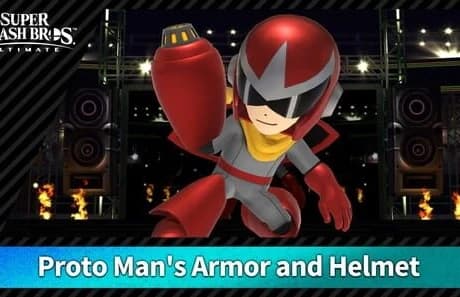 Super Smash Bros. Ultimate: Proto Man's Armor and Helmet