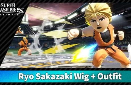 Super Smash Bros. Ultimate: Ryo Sakazaki Outfit and Wig