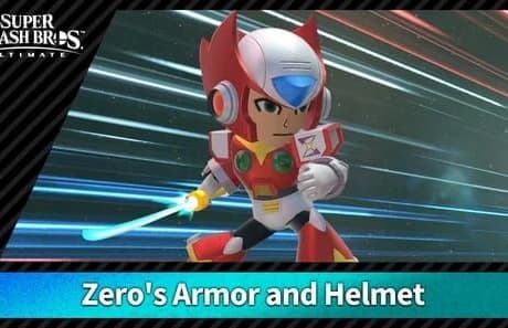 Super Smash Bros. Ultimate: Zero's Armor and Helmet