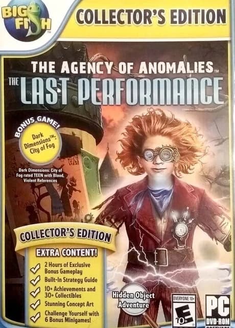The Agency of Anomalies: The Last Performance - Collector's Edition